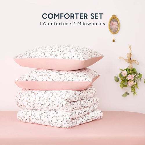 Charming Floral Comforter Set