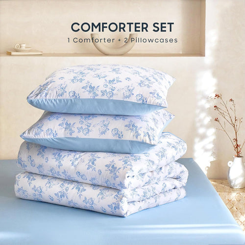 Charming Floral Comforter Set