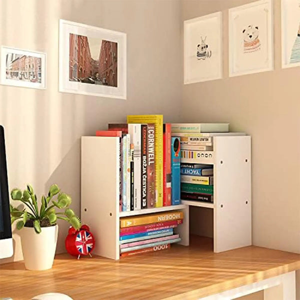 Chic Wooden Desktop Organizer